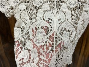 Ivory Lace Knit Top