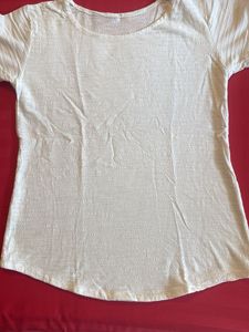 White Short Sleeve Tee