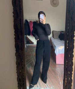 Classy Black Woolen Pant