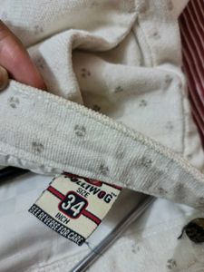 Patterned Casual Pants
