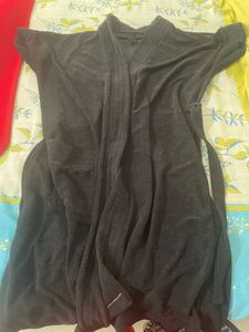 Comfy black bath robes