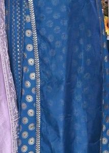 Blue &amp; Gold Indian Dress