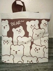 Cute Bear 🐻 Tote Bag