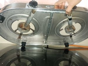 Used Double Burner Gas Stove