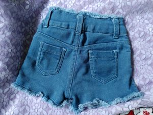 Denim Shorts From Ajio For 4 Year Kid