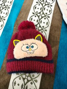 Cute Bear Knit Winter Hat