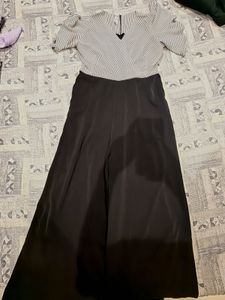 Wide Leg Basic Jumpsuit