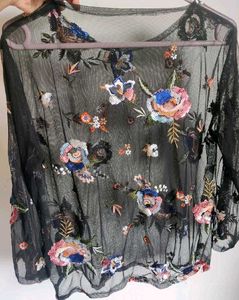 Floral Embroidered Top