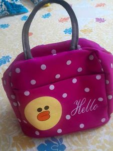Cute Pink Lunch Bag