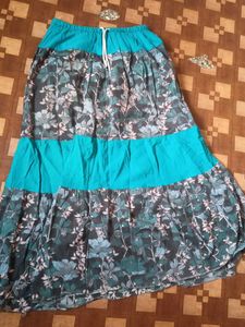 Flower Design Skirt