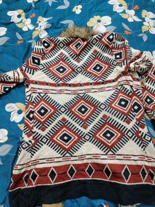 Boho Chic Faux Fur Cardigan