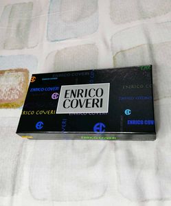 Enrico coveri Italian Brand Black Leather Wallet