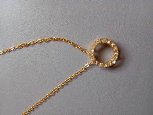 Golden Ring Neck Chain