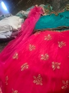 Pink Embellished Lehenga Choli