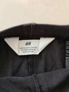 Dark Grey H&amp;M Pants For Girls
