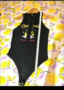 Forever 21 California Graphic Bodysuit