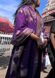 Purple Salwar Suit set