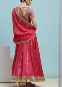 Pink Lehenga Choli with Dupatta
