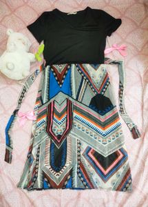 Boho Chic Printed Dress
