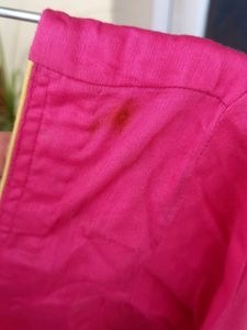 Stitched Pink Chudidaar Suit Set With Dupatta