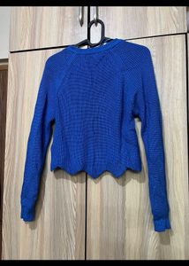 Primark blue Cropped Sweater
