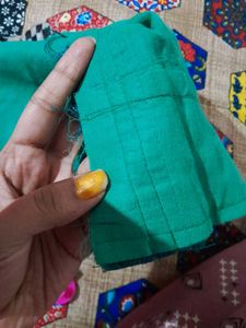 Checkered Pattern Saree