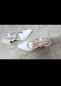 White Wedges Heel Sandles Classy