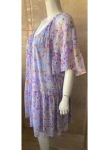 Floral Print Mini Dress