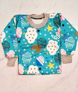 Cute Cloud Pajama Set, Baby Suit
