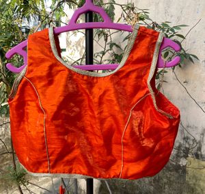 Orange Blouse (gotapattii)