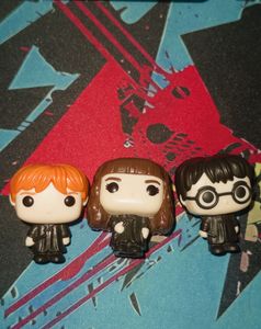 Three Cute Harry Potter Characters From Kinder Joy