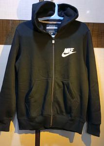 Nike Black Zip-Up Hoodie