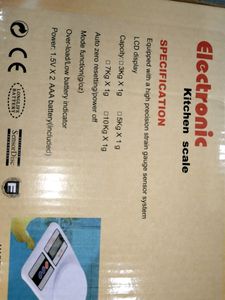 Electronic Kitchen Scale