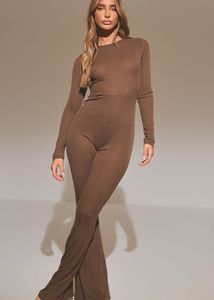 PRETTY LITTLE THINGS Brown JUMPSUIT