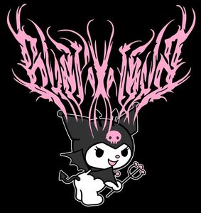 Kuromi Hello Kitty Graphic Tee