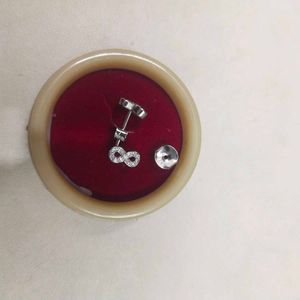925 Sterling Silver ♾️ Infinity Earrings 1 Pair