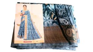 New Cotton Saree With Blouse Piece Pack Of 5