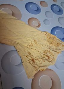 Elegant Yellow Embroidered Anarkali