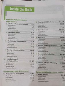 Social Science Class 10th CBSE All In One 2025