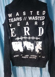 ERD Black Graphic Hoodie