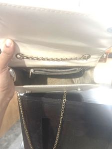 White Studded Crossbody Bag