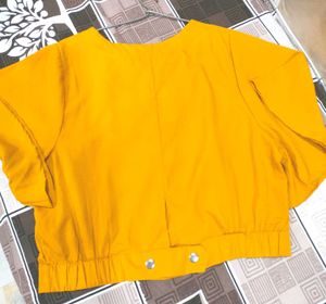 Flared Sleeve Women&#39;s Top