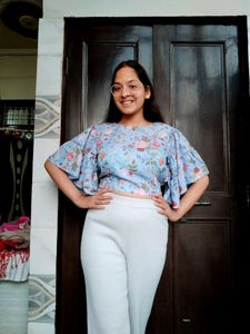 FLORAL crop Top #STUDIO