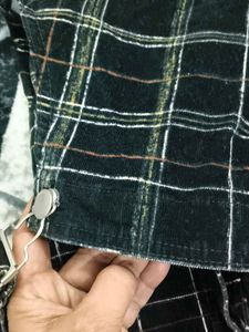 Cute Plaid Pinafore Dress