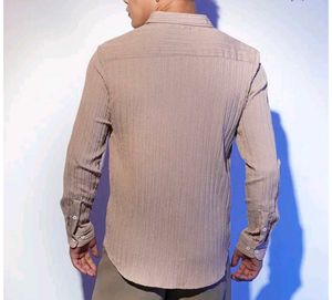 Biege Shirt For Men