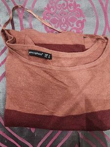 Maroon Sweater Dress