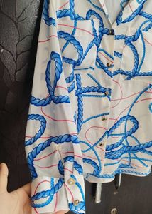 Zara Oversized Satin Shirt