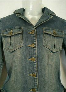 Y2K Button Up Denim Shirtdress