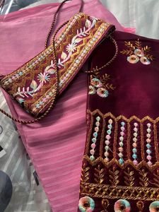 Kohinoor Light Weight Party Wear Saree With Belt