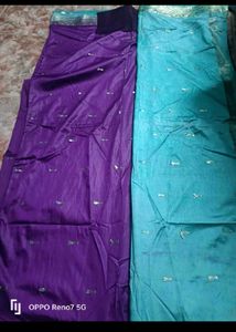 Purple Banarasi Silk Saree